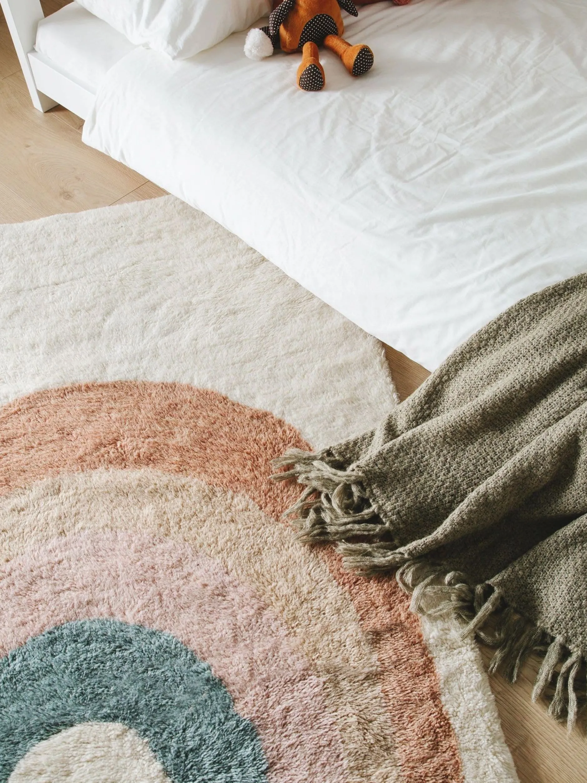 Design Kinderteppich Rainbow Bunt I