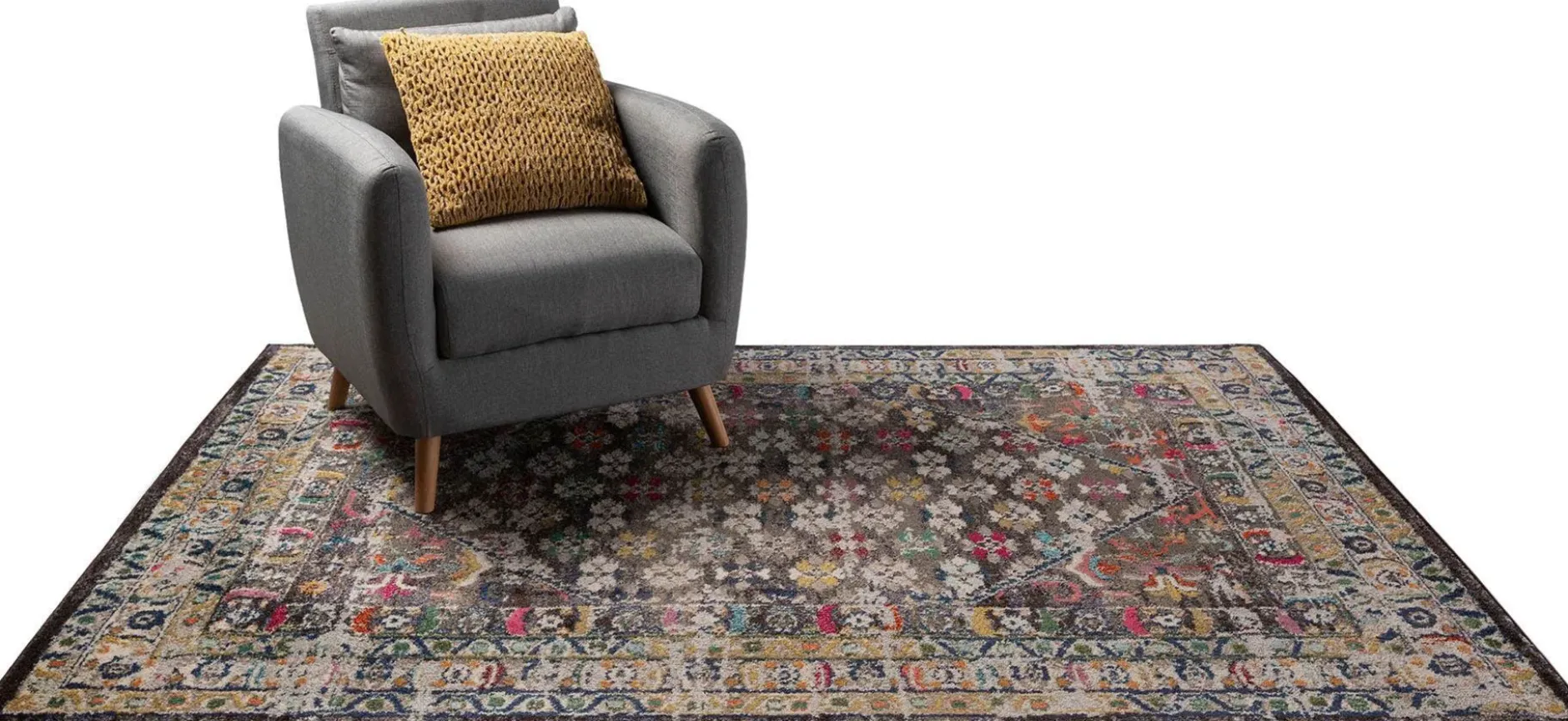 Design Teppich Casa Bunt