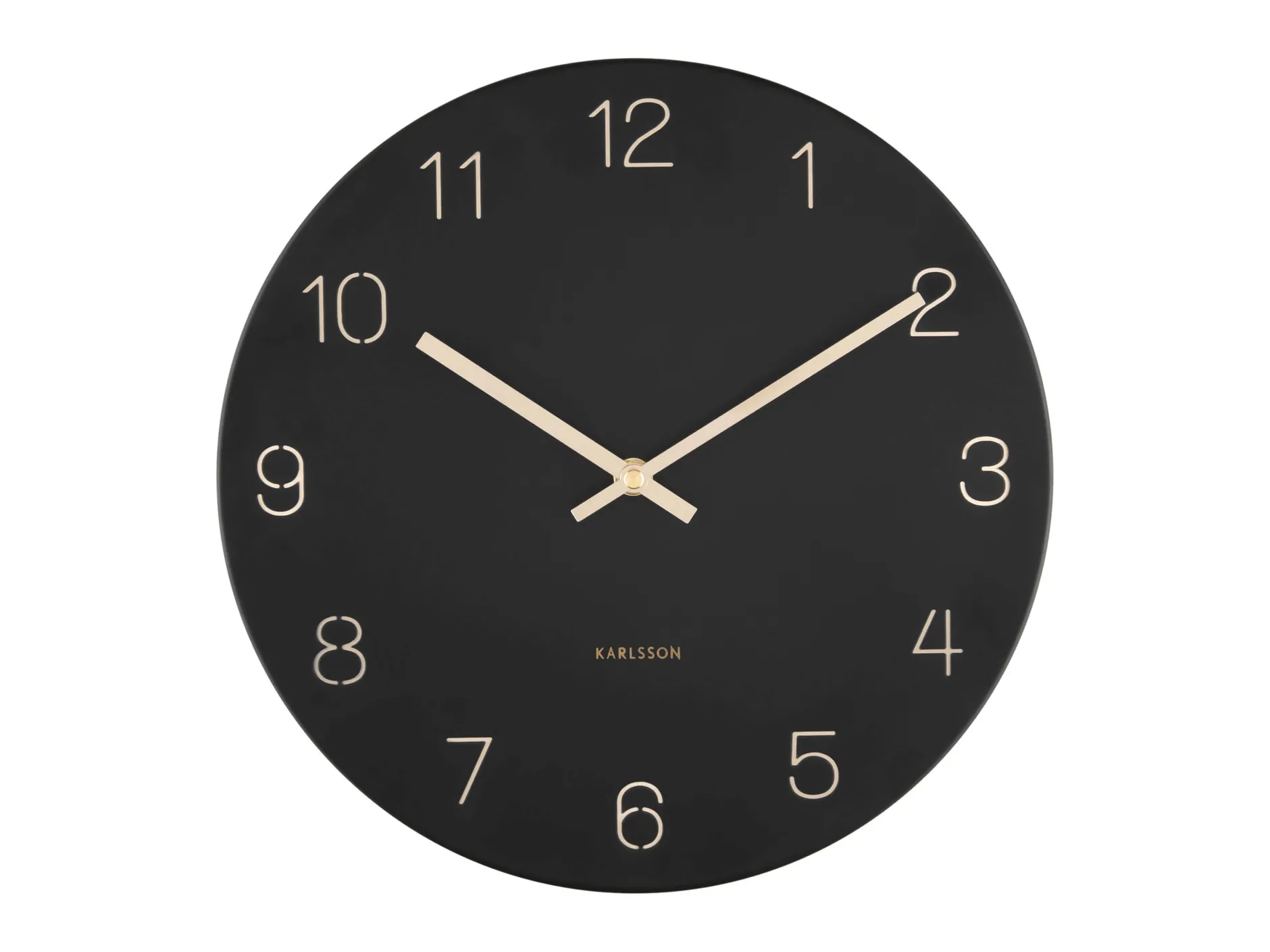 Design Wanduhr 'Charm Engraved Numbers Small'