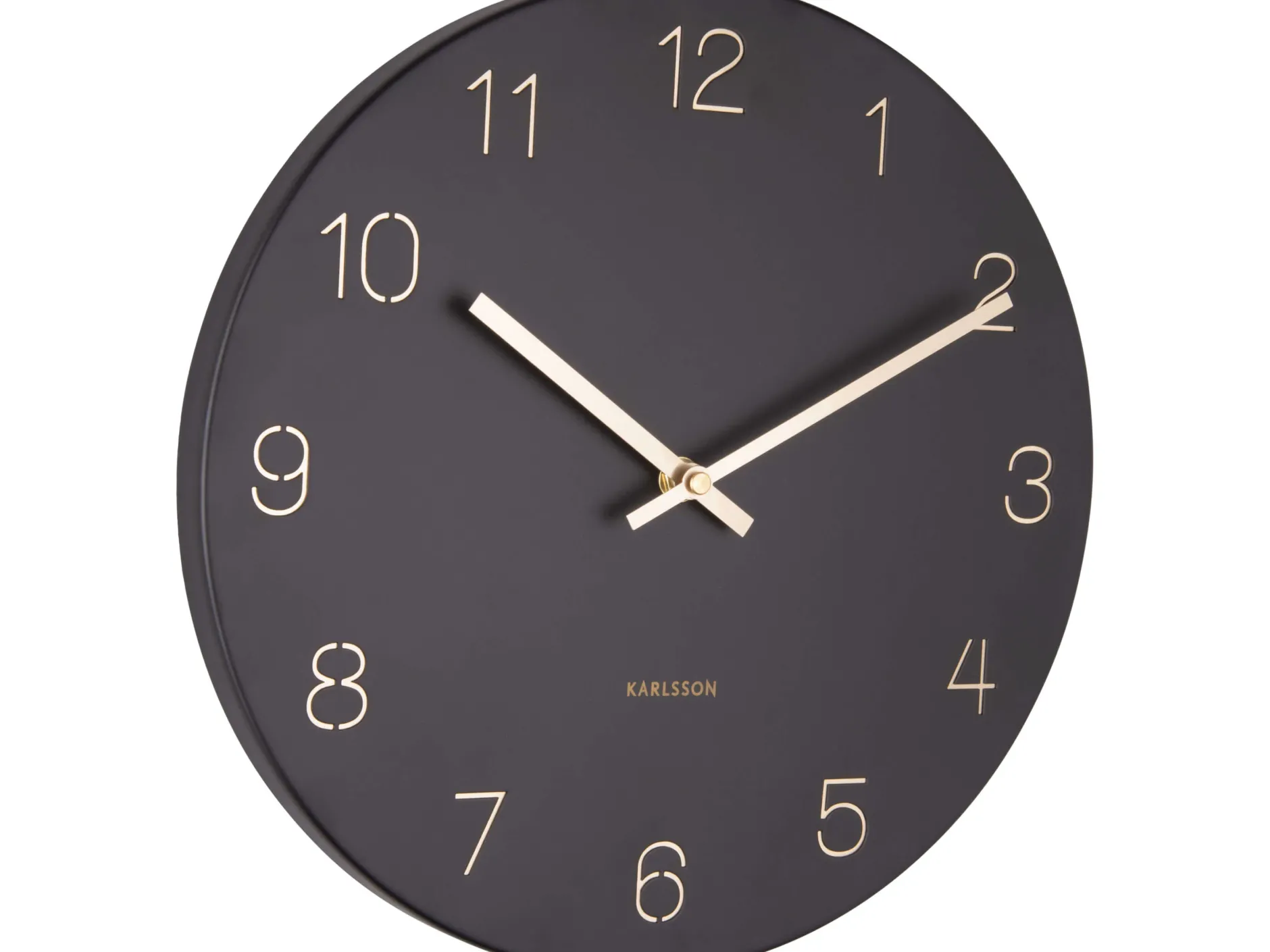 Design Wanduhr 'Charm Engraved Numbers Small'