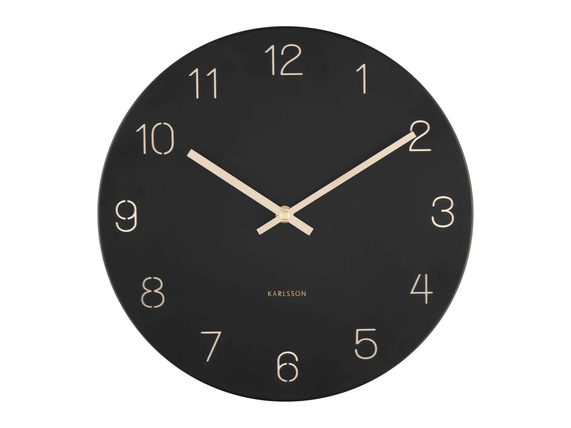Design Wanduhr 'Charm Engraved Numbers Small'