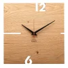 Design Wanduhr 'Puhr Eiche eckig'