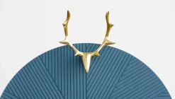Design Wanduhr 'THE AZUR DEER.'