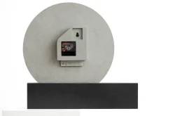 Design Wanduhr 'THE BLACK ACCESSOIRE.'