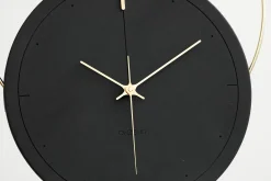 Design Wanduhr 'THE BLACK ANTLER.'