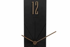 Design Wanduhr 'THE BLACK PENDULUM.'