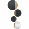Design Wanduhr 'THE BLACK SYMBIOSIS.'