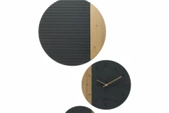 Design Wanduhr 'THE BLACK SYMBIOSIS.'