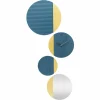 Design Wanduhr 'THE BLUE SYMBIOSIS.'