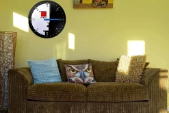 Design Wanduhr 'THE CRESCENT.'