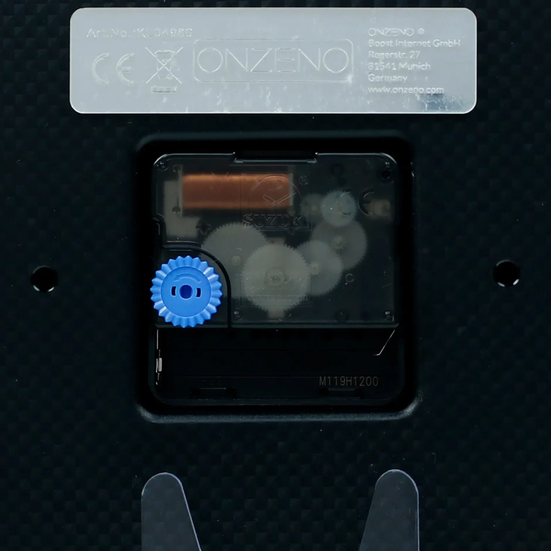 Design Wanduhr 'THE DROPLET.'