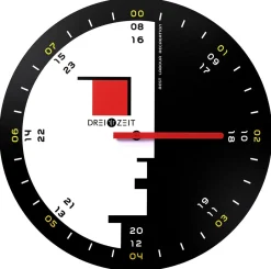 Design Wanduhr 'THE FACE.'