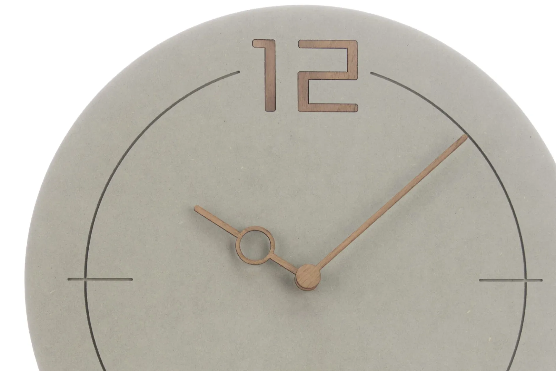 Design Wanduhr 'THE GREY.'