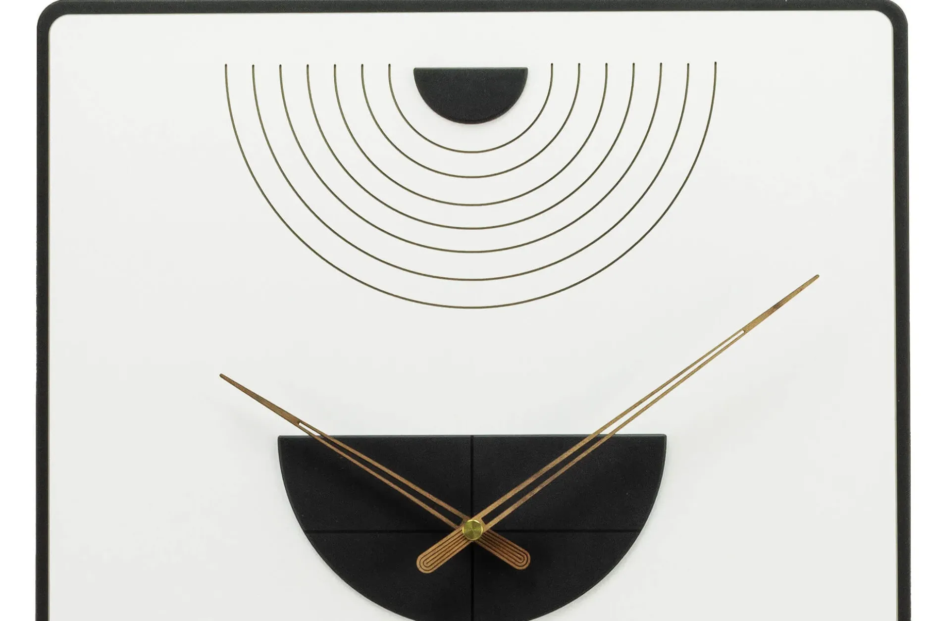 Design Wanduhr 'THE HOURGLASS.'