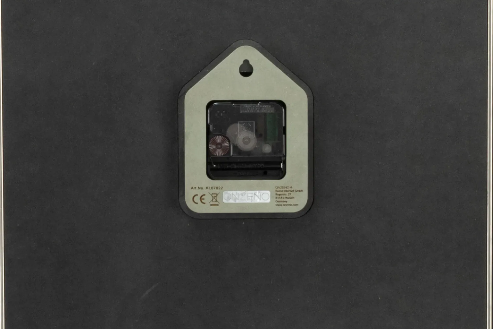 Design Wanduhr 'THE HOURGLASS.'