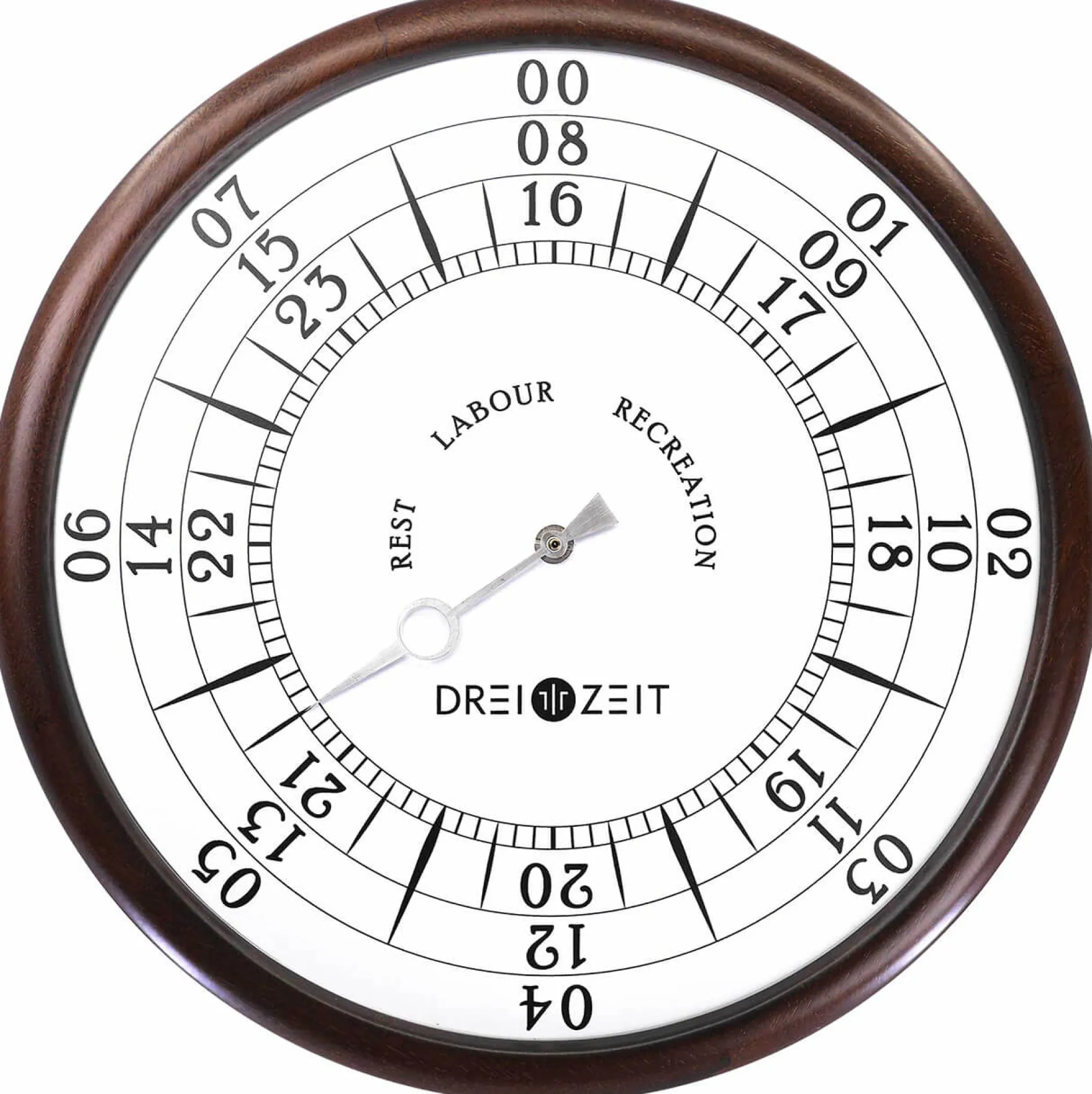 Design Wanduhr 'THE ORIENTED.'