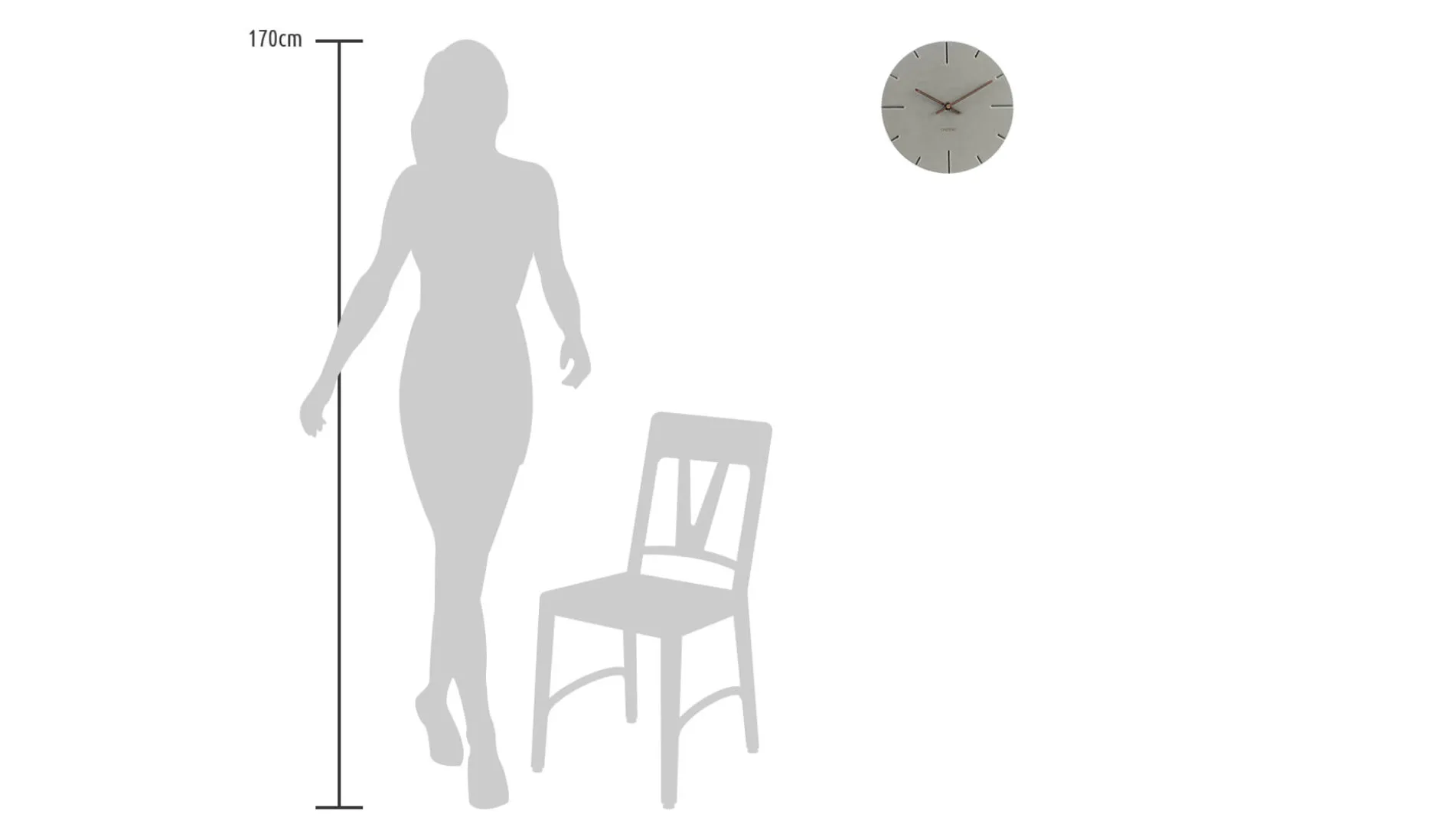 Design Wanduhr 'THE PROFOUND.'