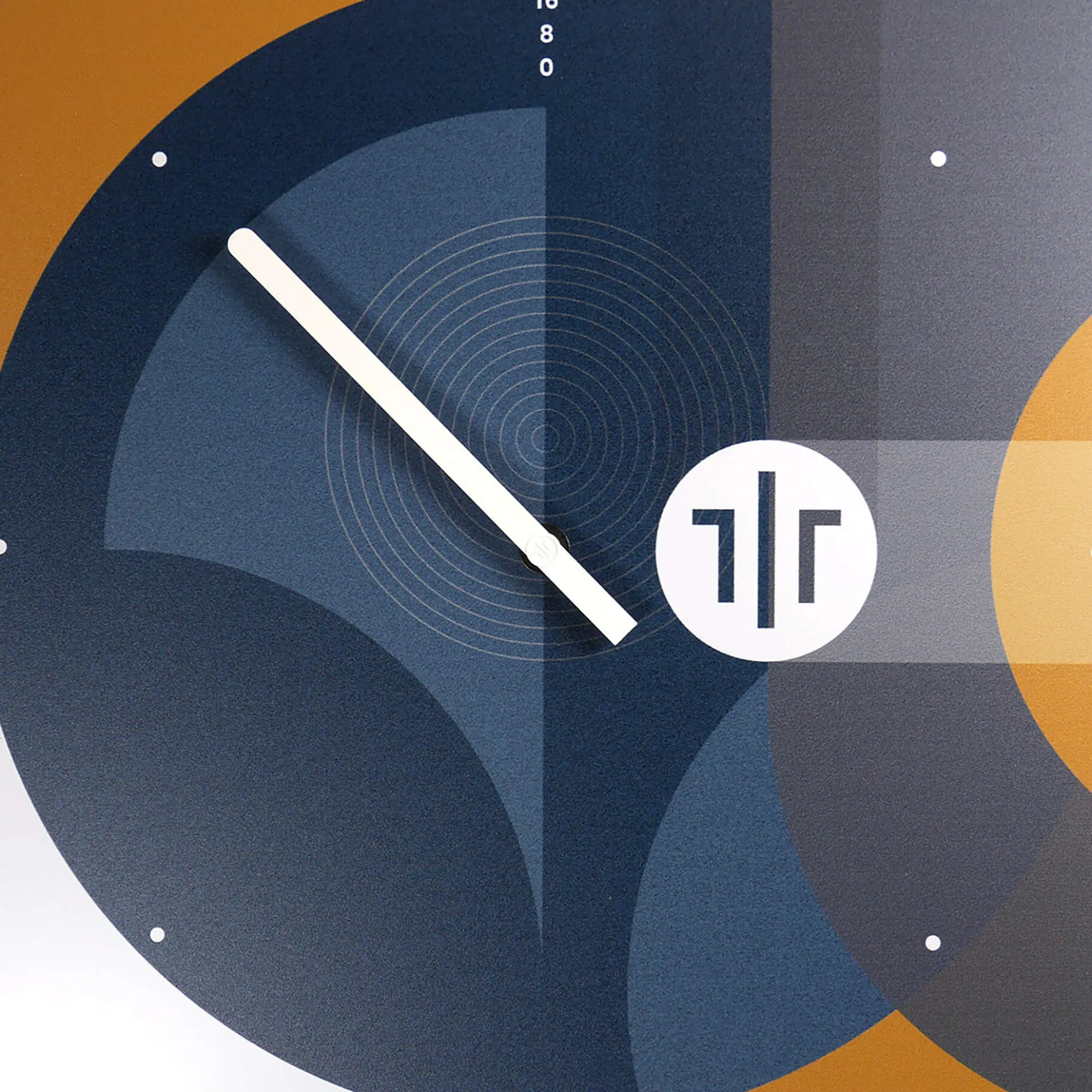 Design Wanduhr 'THE RETRO.'