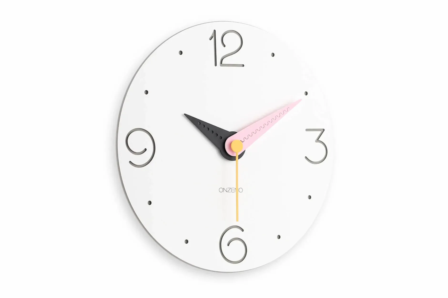 Design Wanduhr 'THE ROLYPOLY'
