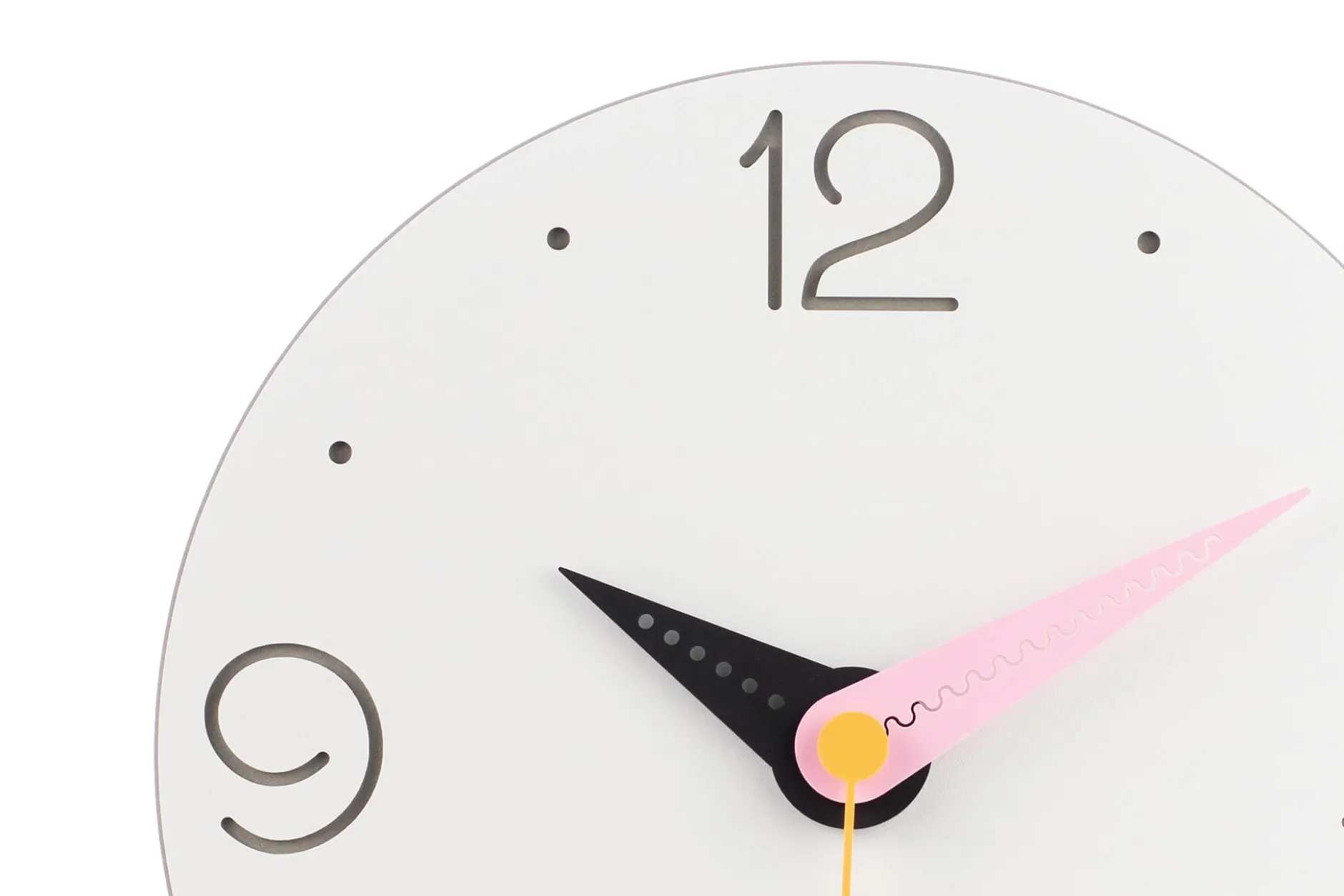 Design Wanduhr 'THE ROLYPOLY'