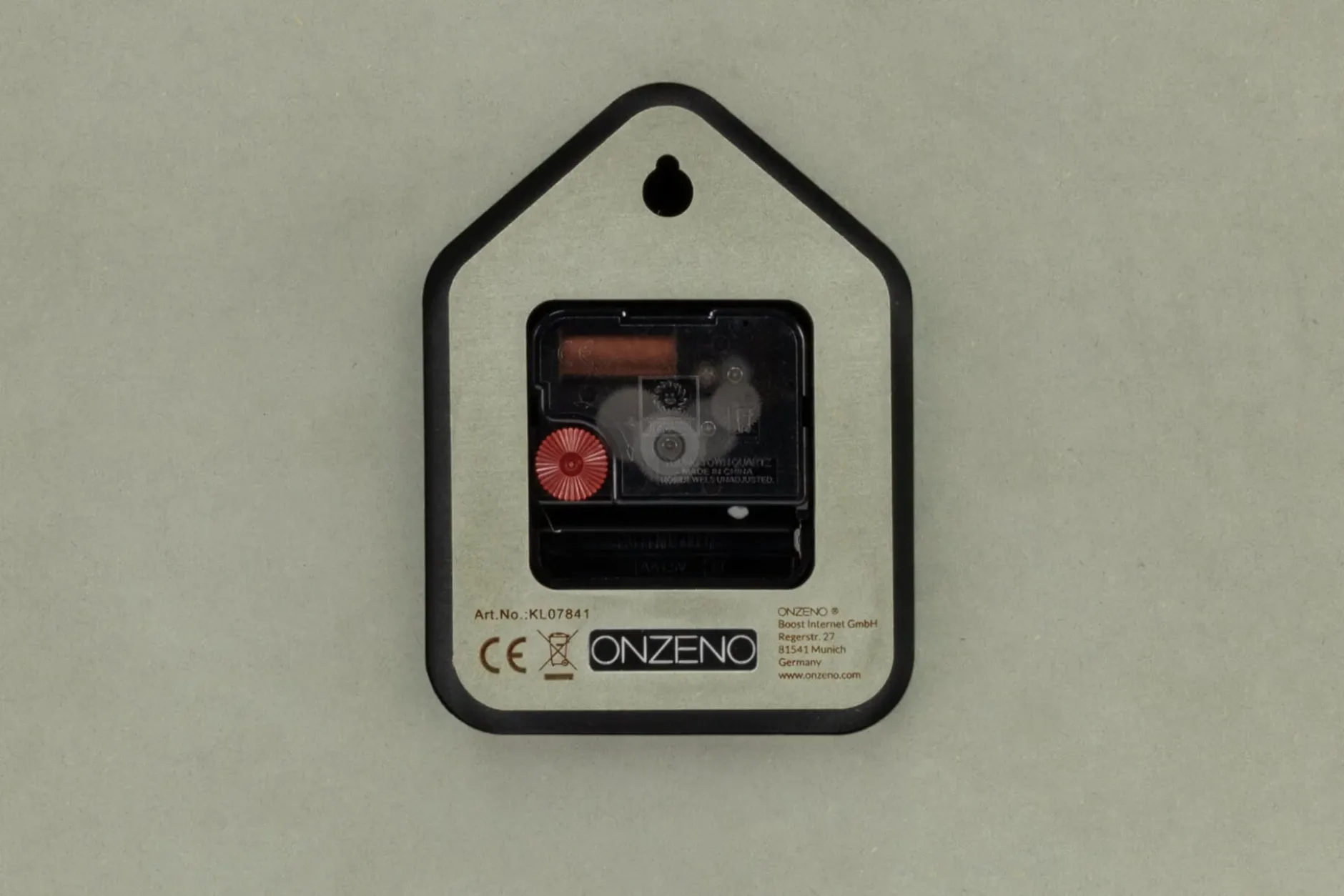 Design Wanduhr 'THE SQUARED.'
