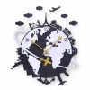 Design Wanduhr 'THE WORLDLY.'