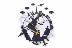 Design Wanduhr 'THE WORLDLY.'