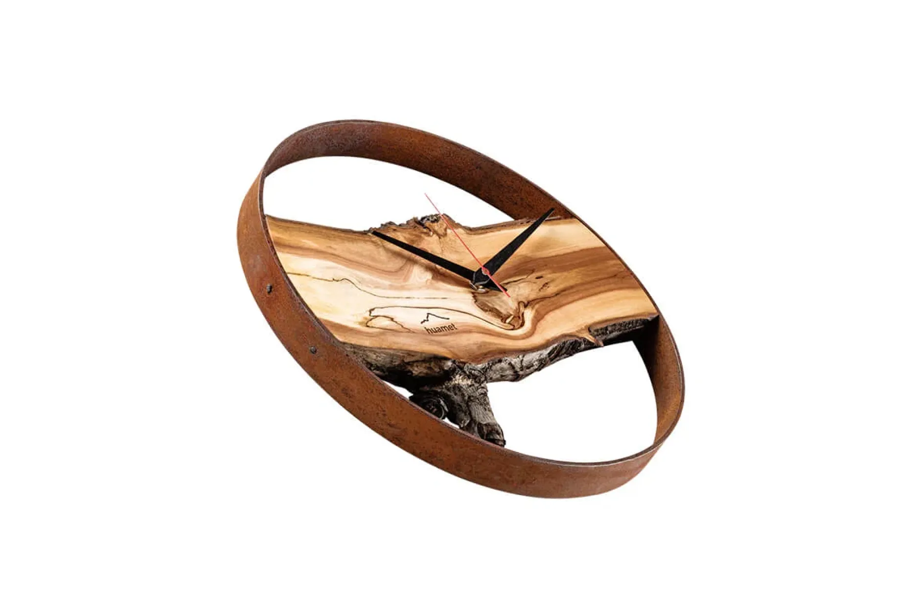 Design Wanduhr 'Wuhrzel'