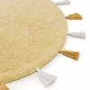 Design Waschbarer Kinderteppich Malu Gelb II