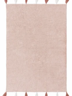 Design Waschbarer Kinderteppich Malu Rosa III