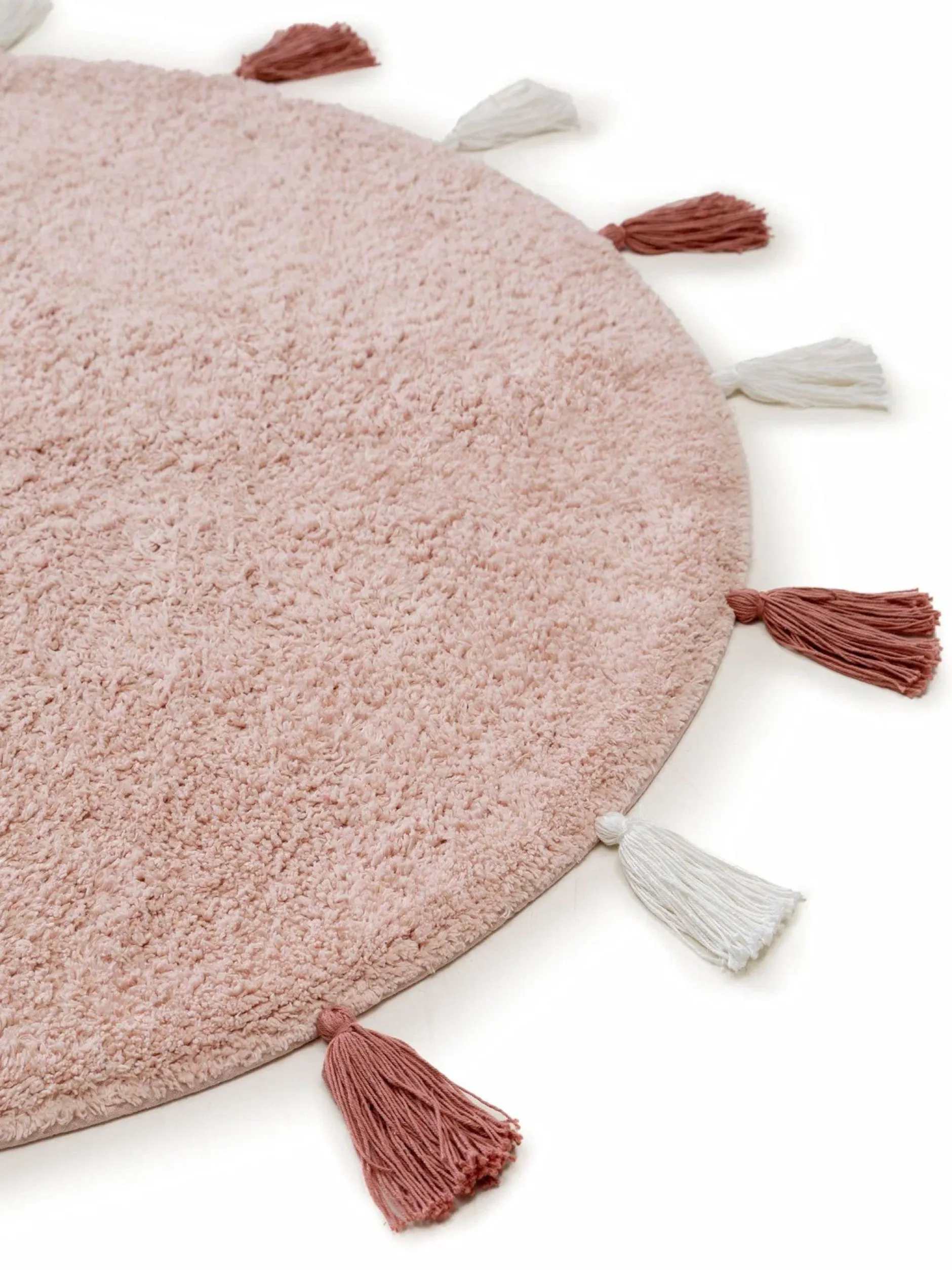 Design Waschbarer Kinderteppich Malu Rosa IV