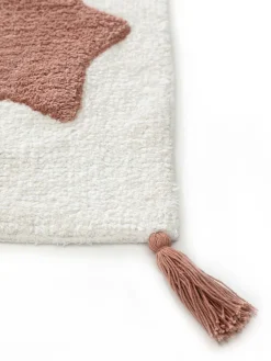 Design Waschbarer Kinderteppich Stars Bunt