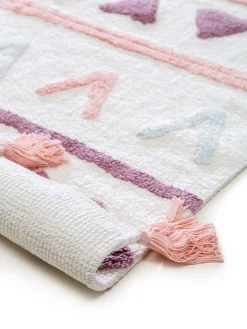 Design Waschbarer Kinderteppich Levi Rosa