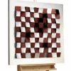3D Wandbild 'Precious Strategy' 85x85x8cm