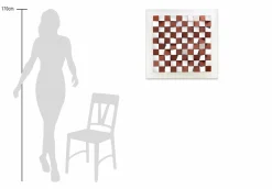 3D Wandbild 'Precious Strategy' 85x85x8cm