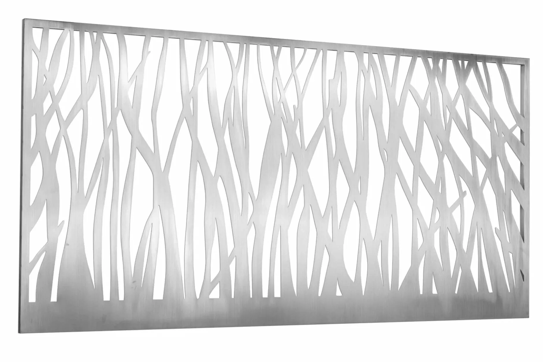 Garten Wandskulptur 'Stilles Schattenspiel' 120x60x3cm