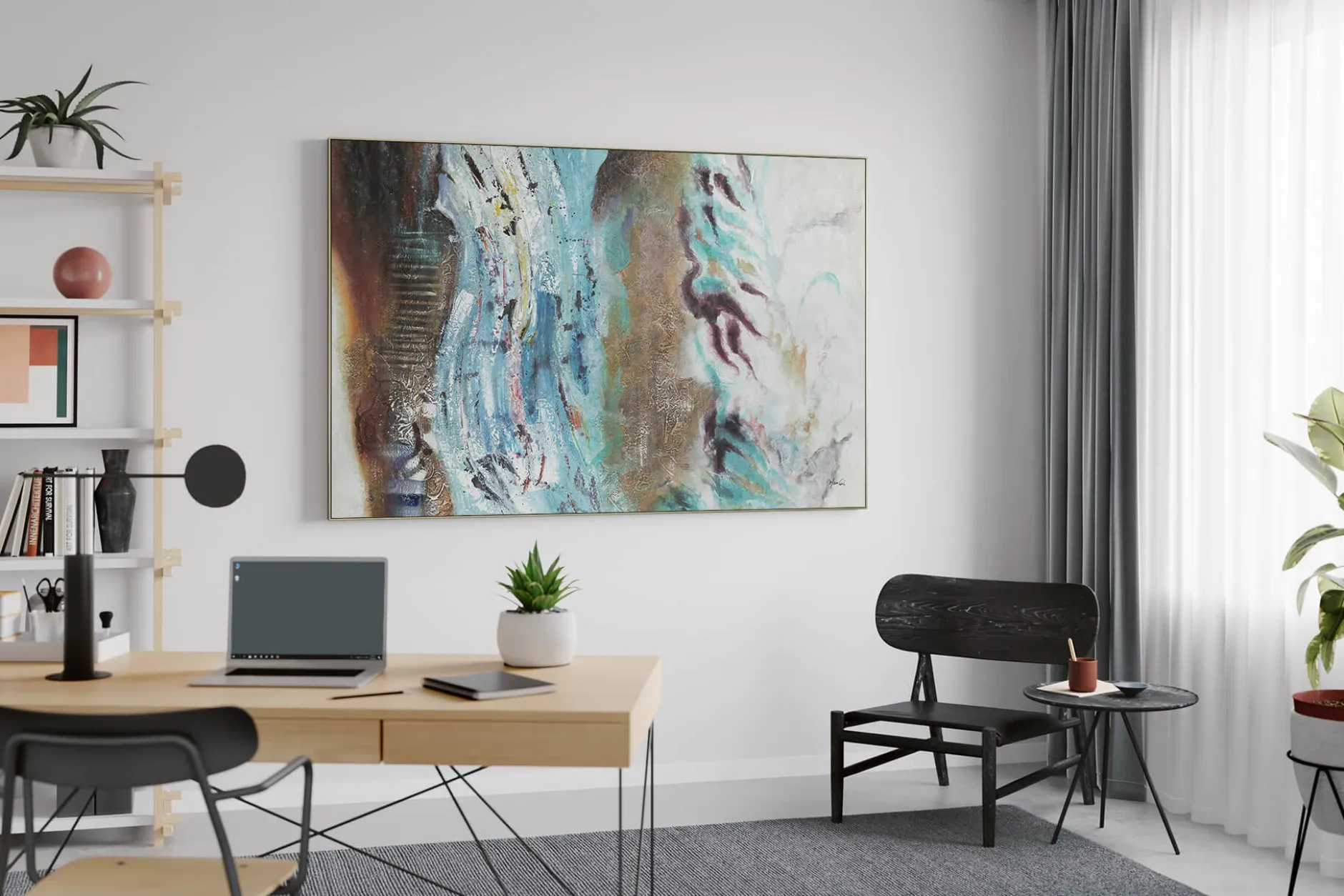 Gemälde 'Desert Dreams' | Handgemaltes Unikat