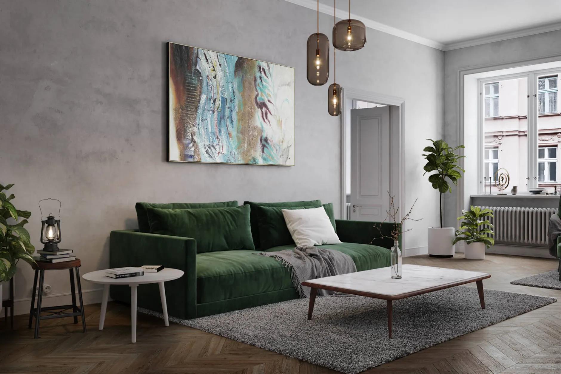 Gemälde 'Desert Dreams' | Handgemaltes Unikat