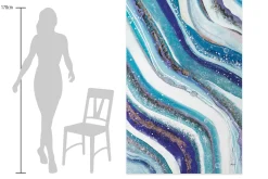 Gemälde 'Enchanted Waves' | Handgemaltes Unikat