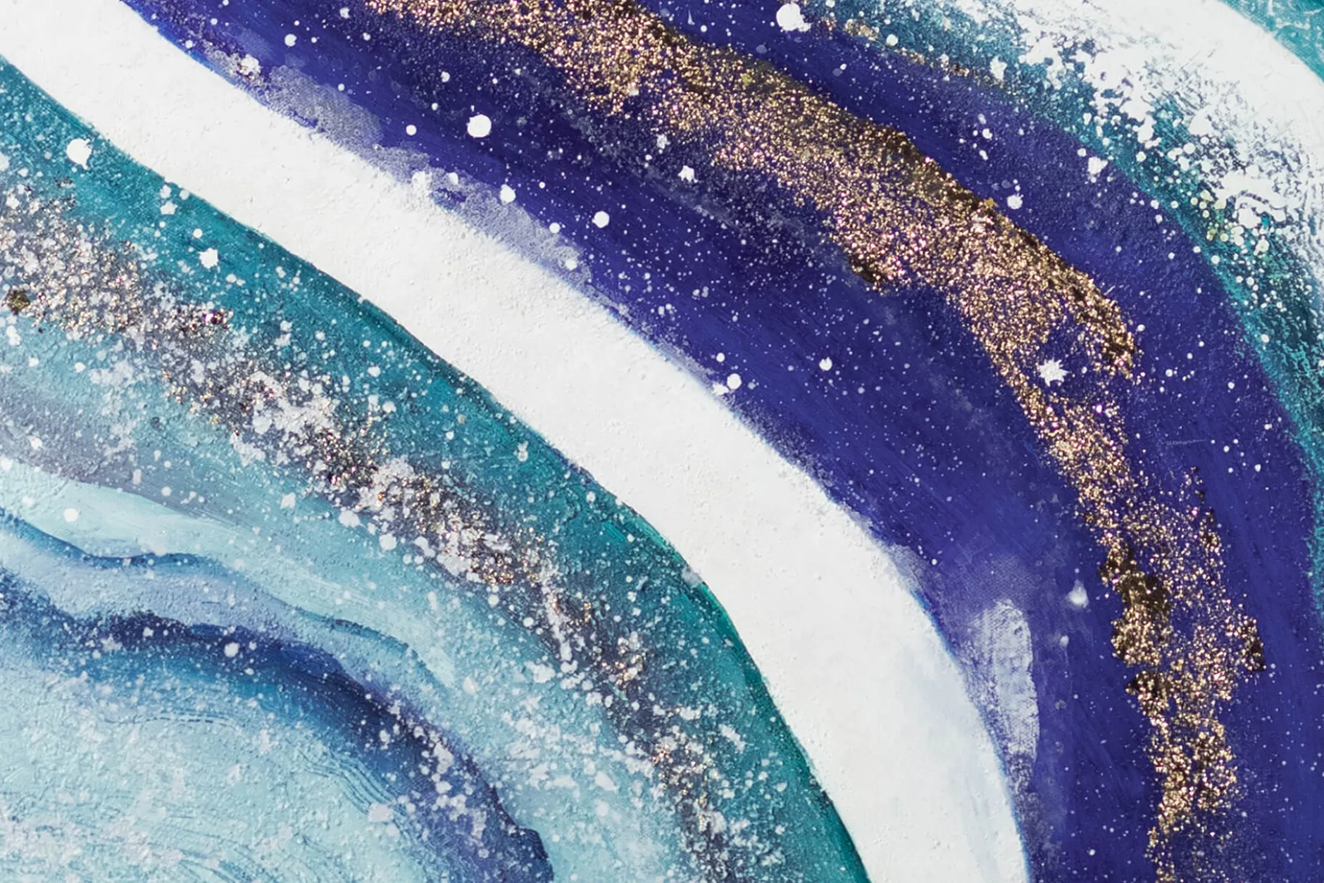 Gemälde 'Enchanted Waves' | Handgemaltes Unikat