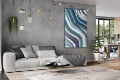 Gemälde 'Enchanted Waves' | Handgemaltes Unikat