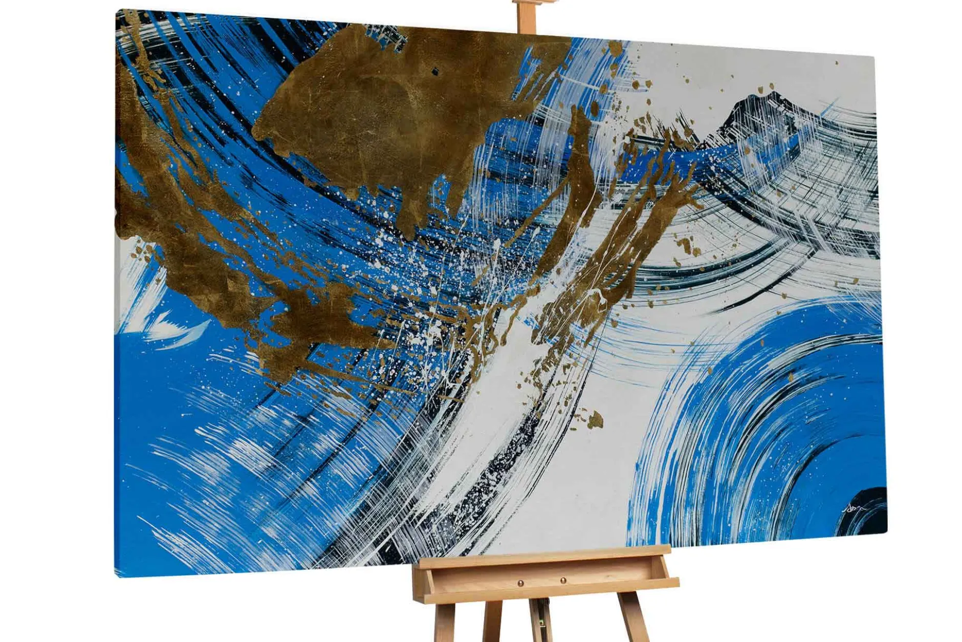 Gemälde 'Fluid Composition' | Handgemaltes Unikat