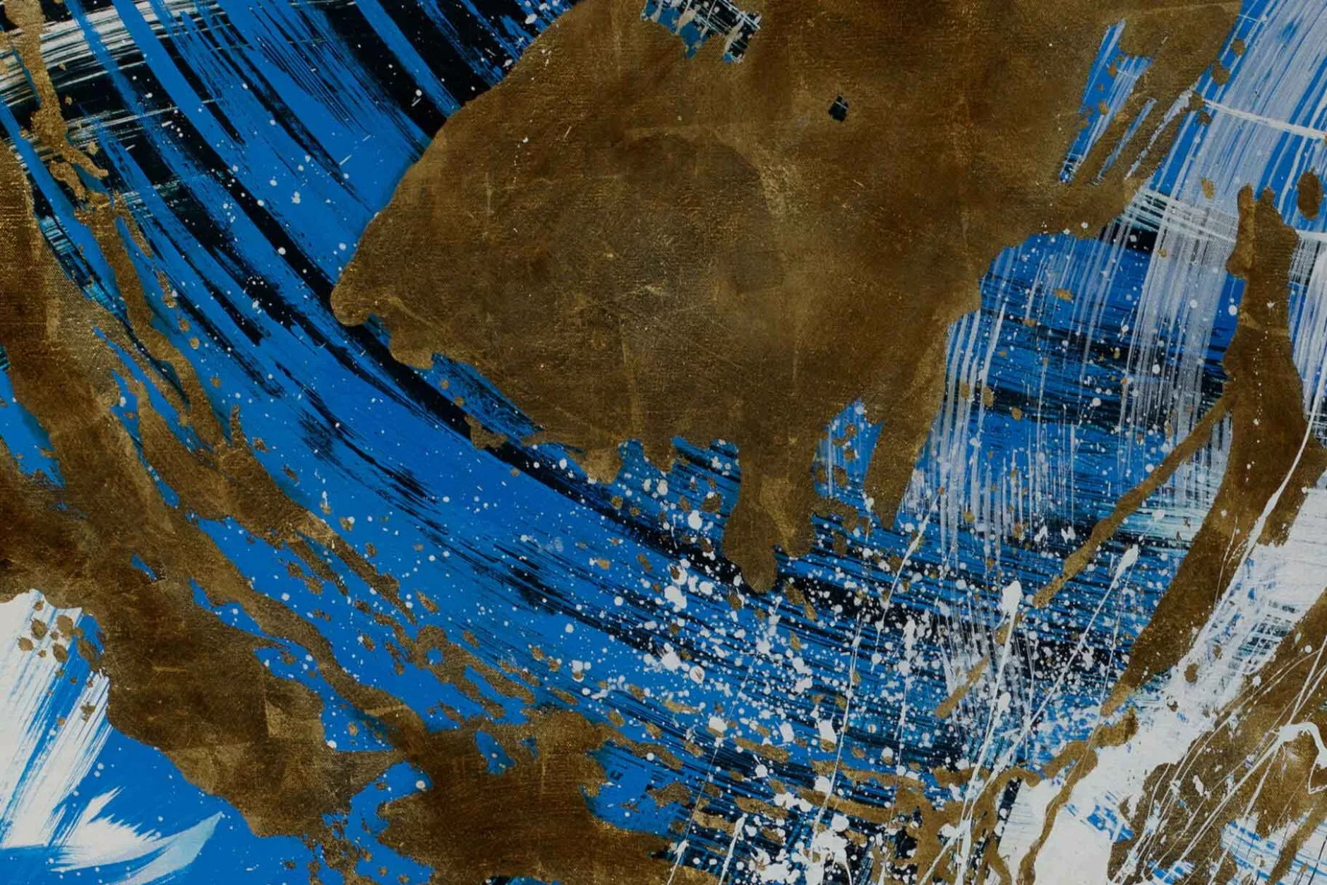 Gemälde 'Fluid Composition' | Handgemaltes Unikat