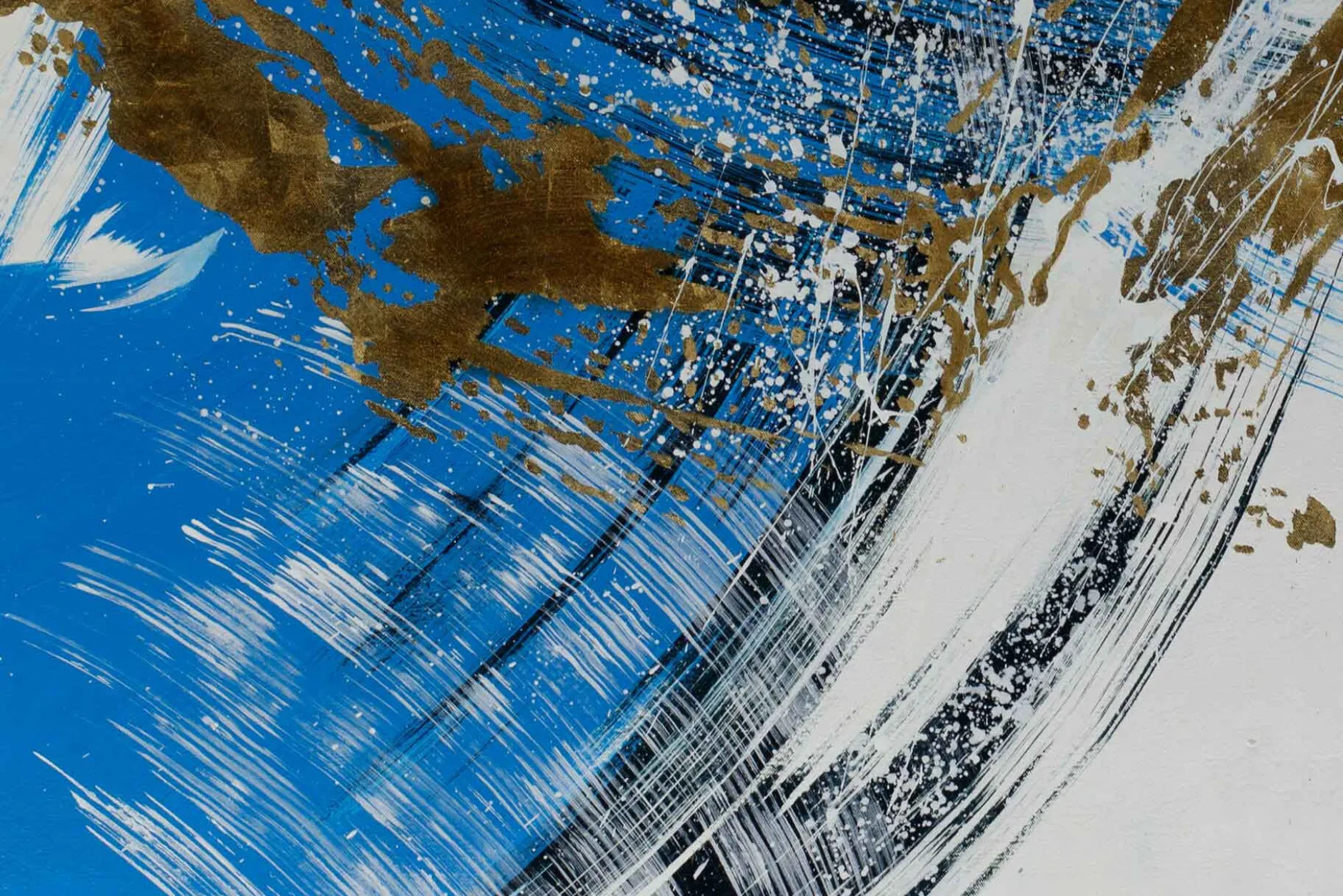 Gemälde 'Fluid Composition' | Handgemaltes Unikat