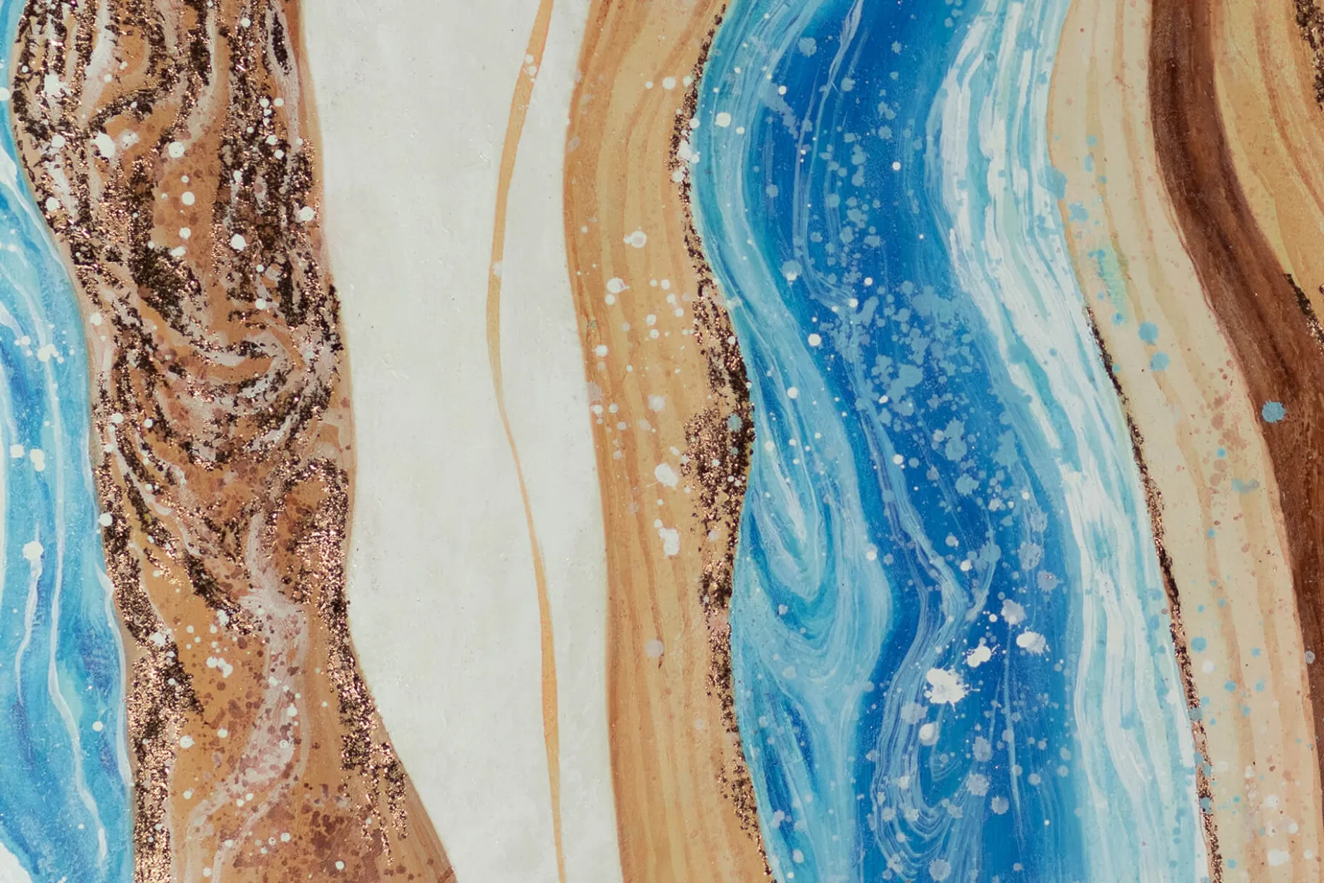Gemälde 'Ocean Whispers' | Handgemaltes Unikat