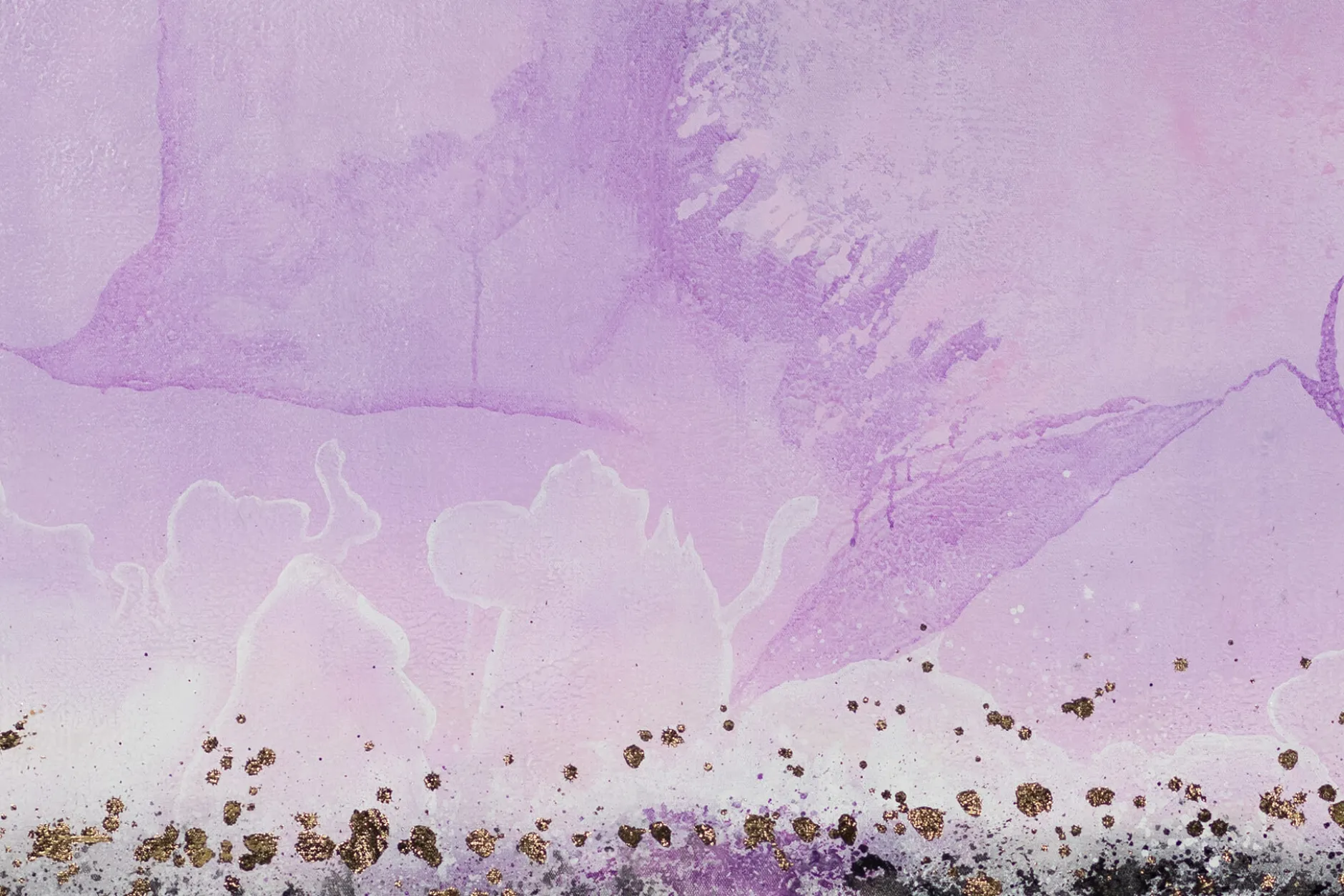 Gemälde 'Purple Clouds' | Handgemaltes Unikat
