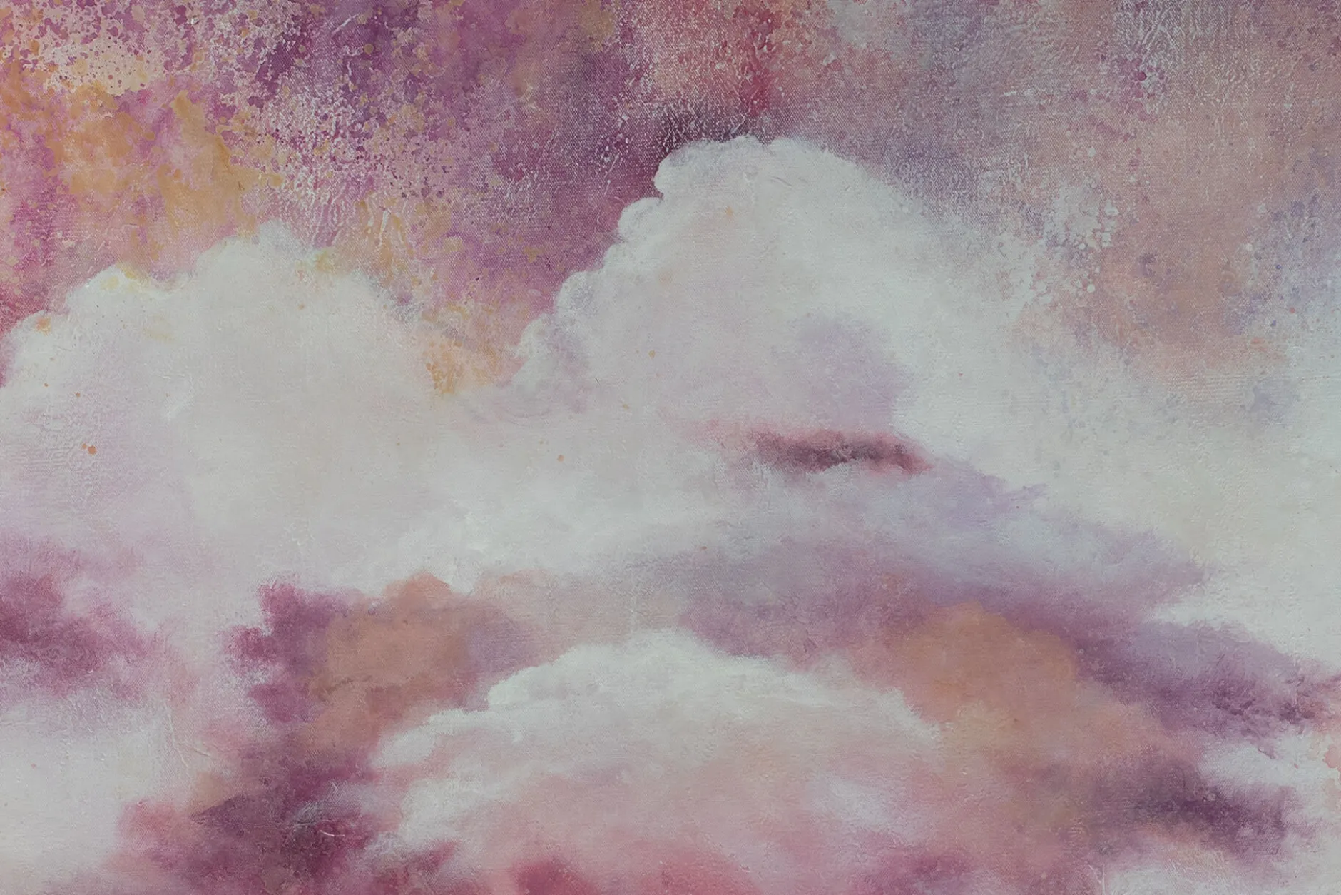 Gemälde 'Purple Sky' | Handgemaltes Unikat
