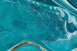 Gemälde 'Silky Waves' | Handgemaltes Unikat