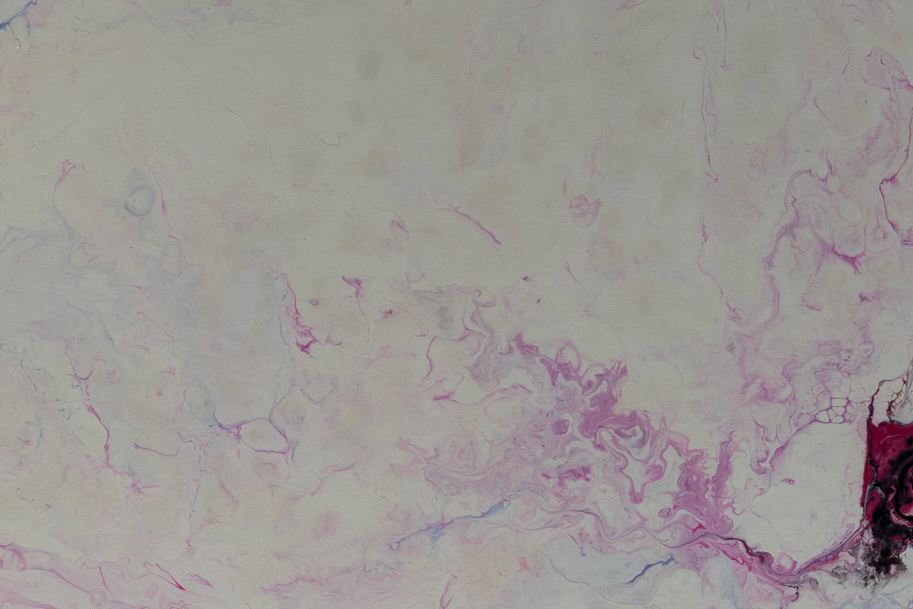 Gemälde 'Violet Geode' | Handgemaltes Unikat