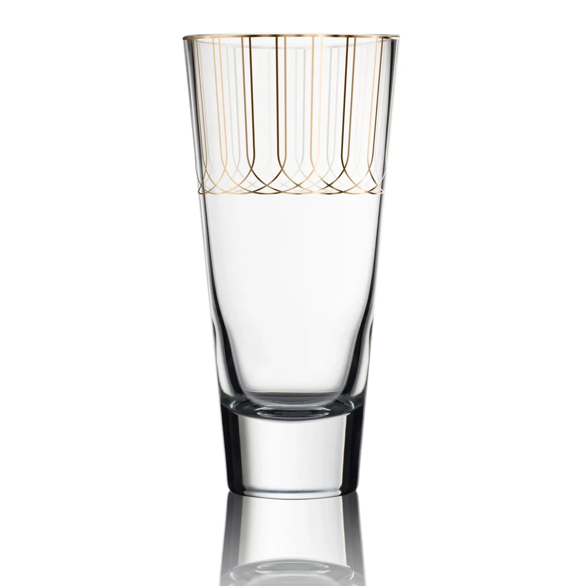 Glas Vase 'Art Deco Charm' von Goebel 12x26x12cm